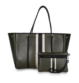 HAUTE SHORE Greyson Tote in Envy
