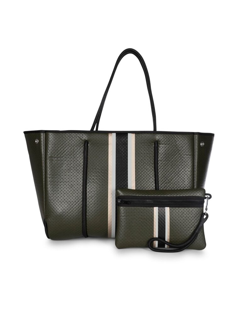 HAUTE SHORE Greyson Tote in Envy
