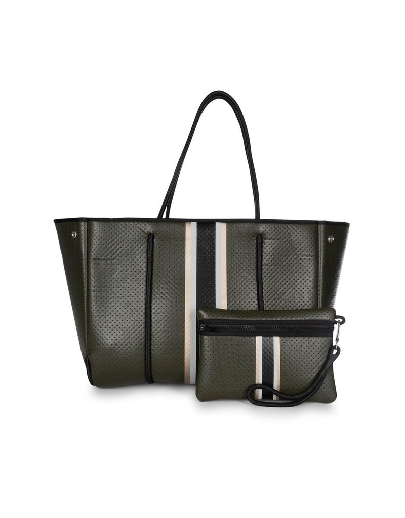 HAUTE SHORE Greyson Tote in Envy