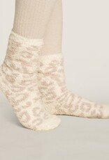 BAREFOOT DREAMS Cozy Chic Women's Barefoot In The Wild Socks in Cream/Stone