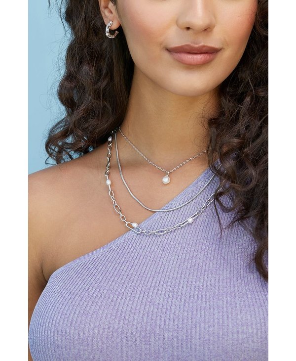 Kendra Scott Lindsay Silver Multi 