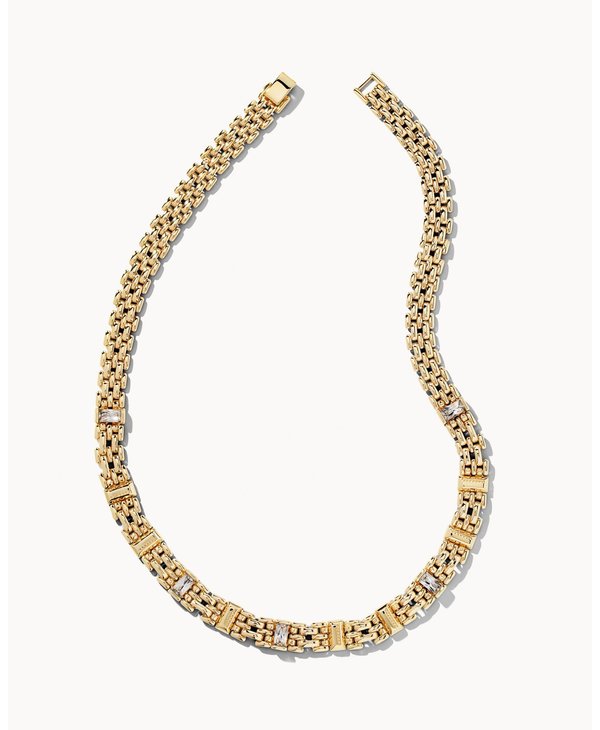 Lesley Chain Necklace in Gold