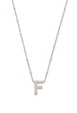 KENDRA SCOTT DESIGN Letter F Pendant Necklace in Silver KENDRA SCOTT DESIGN Letter F Pendant Necklace in Silver