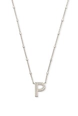 KENDRA SCOTT DESIGN Letter P Pendant Necklace in Silver KENDRA SCOTT DESIGN Letter P Pendant Necklace in Silver