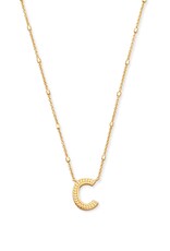 KENDRA SCOTT DESIGN Letter C Pendant Necklace in Gold KENDRA SCOTT DESIGN Letter C Pendant Necklace in Gold
