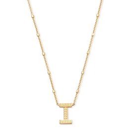 KENDRA SCOTT DESIGN Letter I Pendant Necklace in Gold