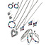 Elora Gems Large Heart Necklace