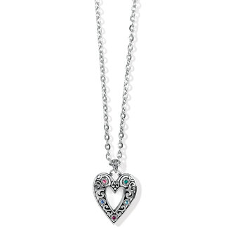 BRIGHTON Elora Gems Large Heart Necklace