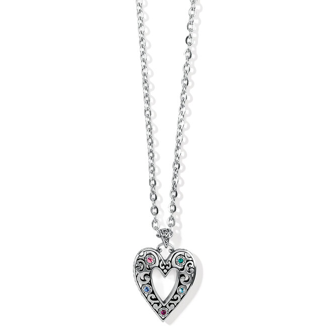 Romanza Heart Necklace - GREAT AMERICAN JEWELRY ONLINE