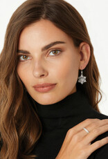 BRIGHTON Glint Snowflake French Wire Earrings