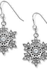 BRIGHTON Glint Snowflake French Wire Earrings