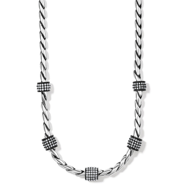 Meridian Necklace in Black