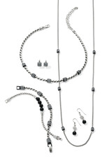 BRIGHTON Meridian Petite Long Necklace in Black BRIGHTON Meridian Petite Long Necklace in Black