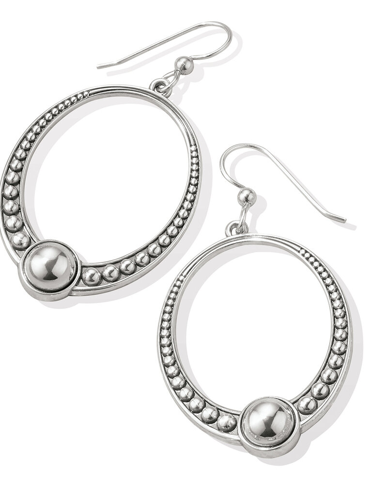 BRIGHTON Pretty Tough Oval French Wire Earrings