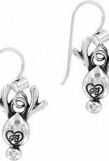 BRIGHTON Reindeer Rock French Wire Earrings