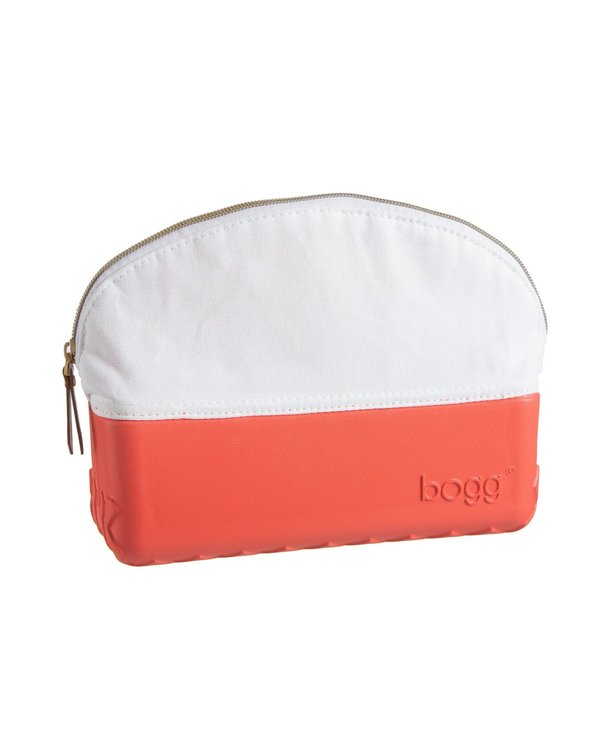 Beauty and the Bogg Cosmetic Bag in Coral Me Mine