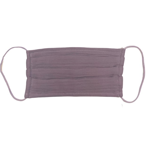 Purple Cotton Face Mask