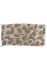 Light Leopard Cotton Face Mask