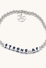LITTLE WORDS PROJECT Strong AF Bracelet - Silver LITTLE WORDS PROJECT Strong AF Bracelet - Silver