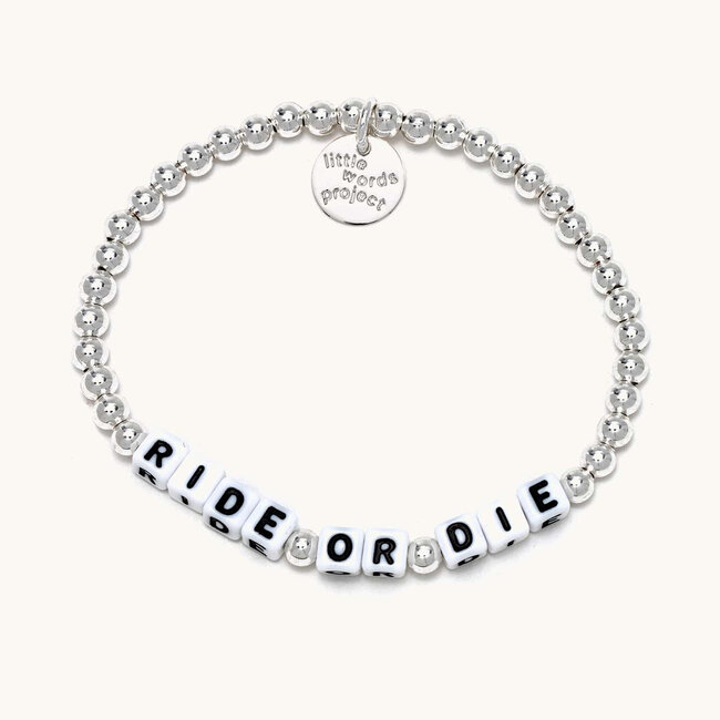 Ride Or Die Bracelet - Silver