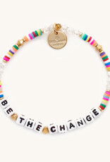 LITTLE WORDS PROJECT Be The Change Bracelet - Rainbow
