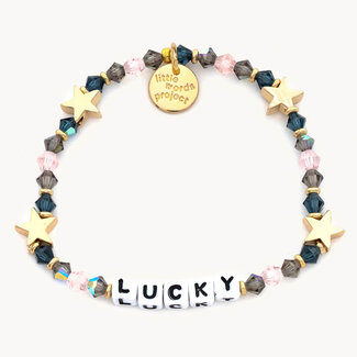 LITTLE WORDS PROJECT Lucky Bracelet - Evening Sky