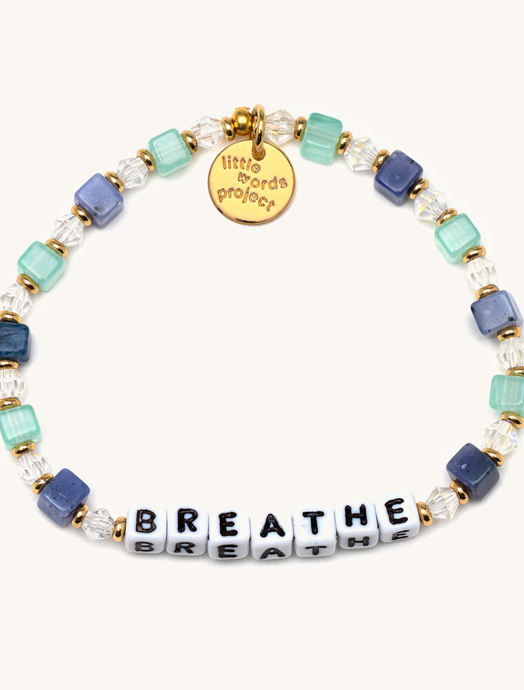 LITTLE WORDS PROJECT Breathe Bracelet - Wellness