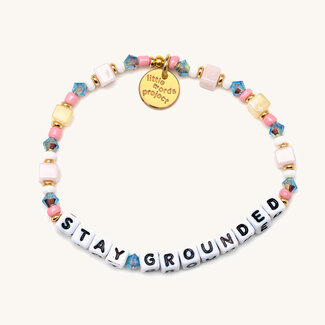 LITTLE WORDS PROJECT Stay Grounded Bracelet - Wellness