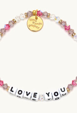 LITTLE WORDS PROJECT Love You Bracelet - Valentine's Day