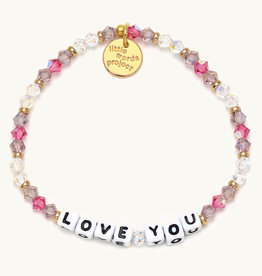 LITTLE WORDS PROJECT Love You Bracelet - Valentine's Day