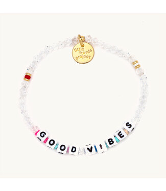 LITTLE WORDS PROJECT Good Vibes Bracelet - Multi