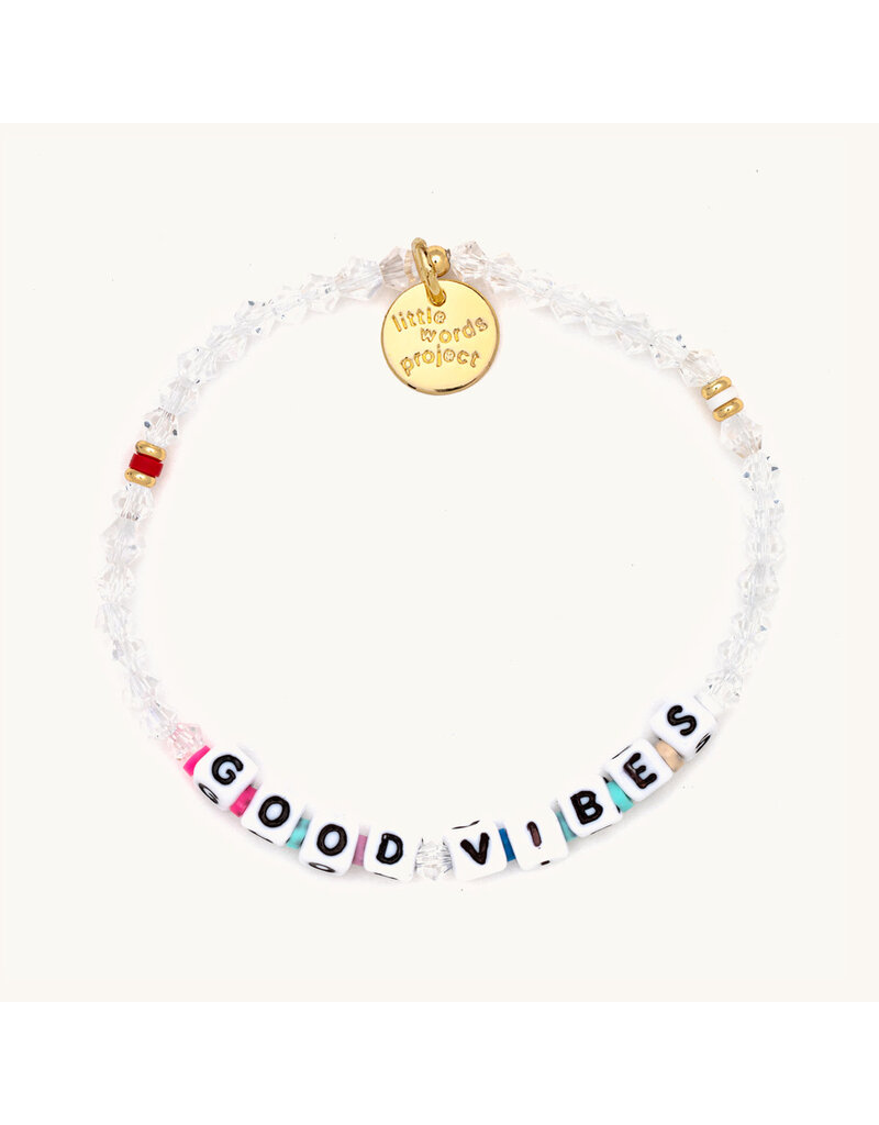 LITTLE WORDS PROJECT Good Vibes Bracelet - Multi