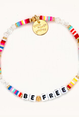 LITTLE WORDS PROJECT Be Free Bracelet - Rainbow