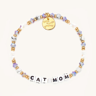 LITTLE WORDS PROJECT Cat Mom Bracelet - Pastry