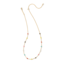 Haven Heart Gold Strand Necklace in Multi Mix