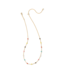 Haven Heart Gold Strand Necklace in Multi Mix