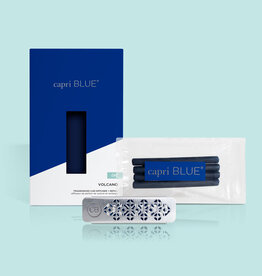 CAPRI BLUE Volcano Car Diffuser + Refill