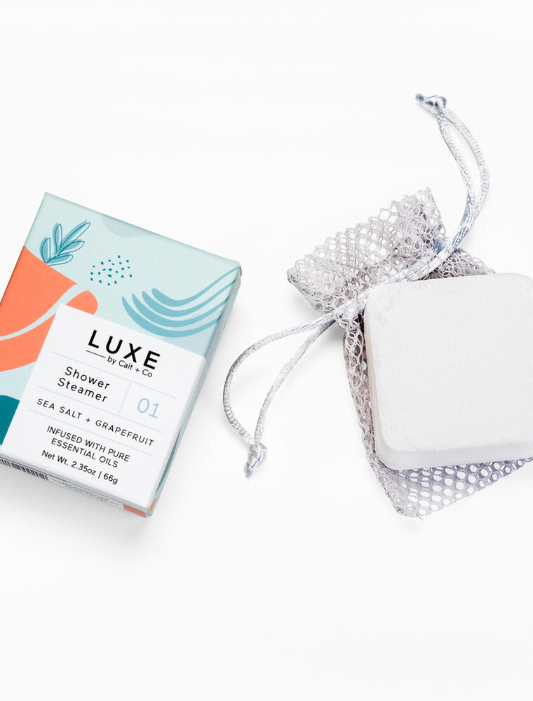 Sea Salt & Grapefruit Aromatherapy Shower Steamer