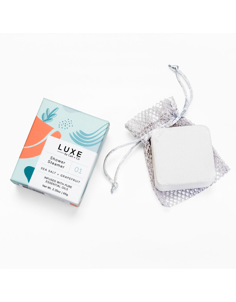 Sea Salt & Grapefruit Aromatherapy Shower Steamer