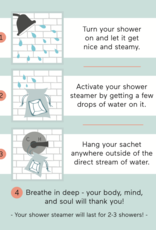 Sea Salt & Grapefruit Aromatherapy Shower Steamer