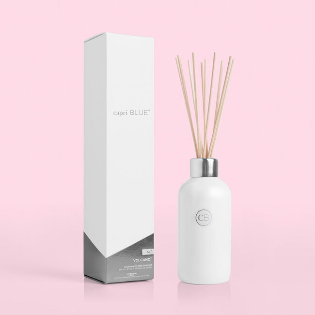 White Reed Diffuser in Volcano