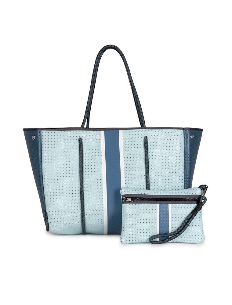HAUTE SHORE Greyson Tote in Azure