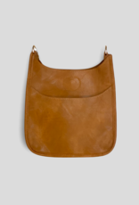 AHDORNED Mini Vegan Leather Messenger Bag Without Strap - Camel (Gold Hardware) AHDORNED Mini Vegan Leather Messenger Bag Without Strap - Camel (Gold Hardware)