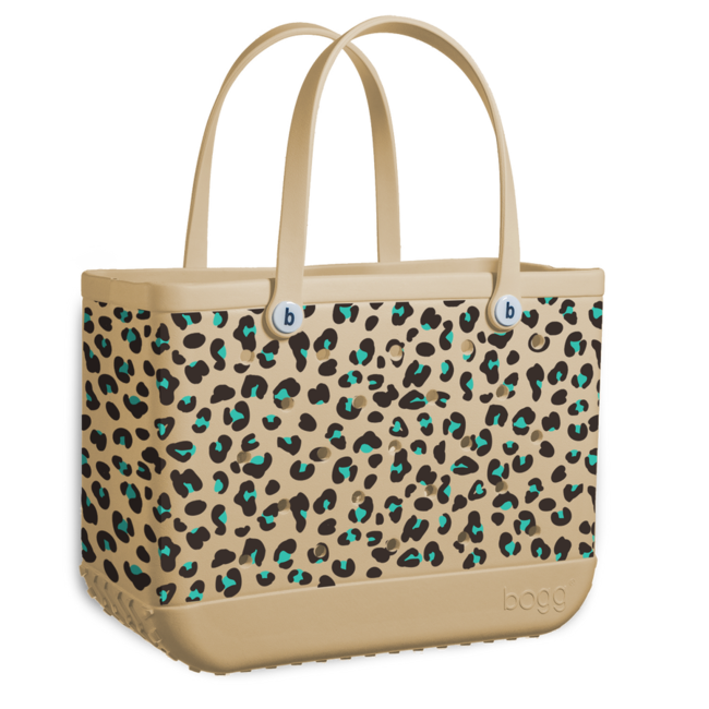 *Special Edition* Original Bogg Bag in TURQUOISE leopard