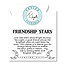Friendship Stars Bracelet in Storm Agate & Silver