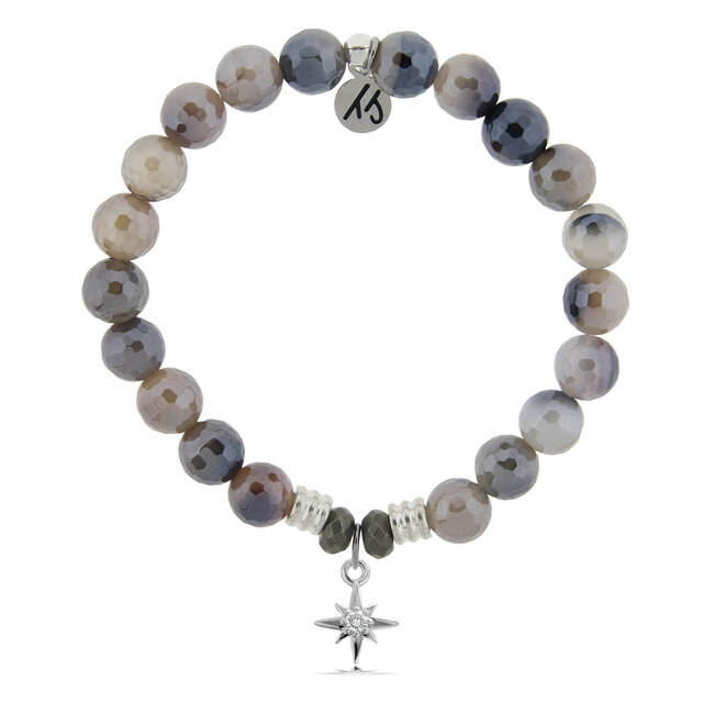 Your Year Bracelet in Storm Agate & Silver