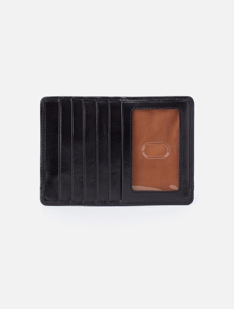 HOBO Euro Slide Card Case in Black