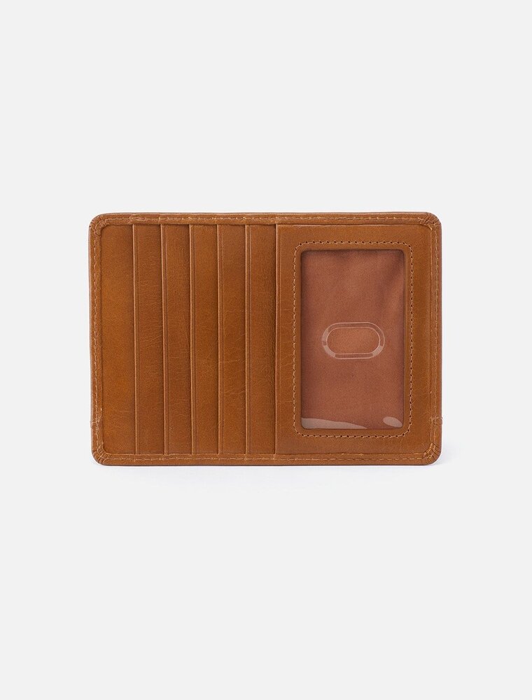 HOBO Euro Slide Card Case in Truffle