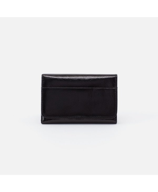 Jill Trifold Wallet in Black