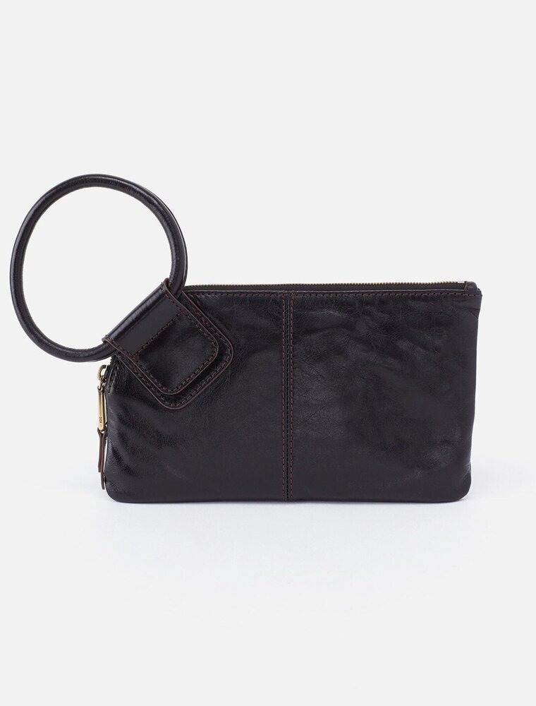 HOBO Sable Wristlet in Black